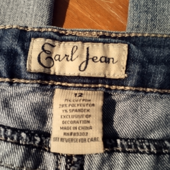 Earl Jeans embellished jeans 13JR - Picture 8 of 9